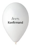 Årets konfirmand balloner til helium