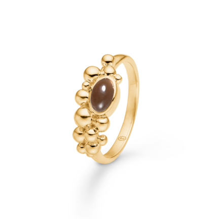 PRECIOUS BUBBLES ring i 14 karat guld | Mads Z