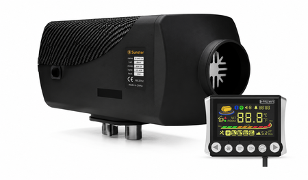 Sunster A2302BS 8kW dieselvarmer med WiFi display