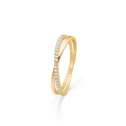 ELISA ring in 8 karat gold | Danish design by Mads Z