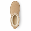 Beige Ankelstøvle m. Perledetaljer | TopSko.dk