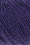 Close up af Cashmere premium fra lang yarns i farven dyb lilla