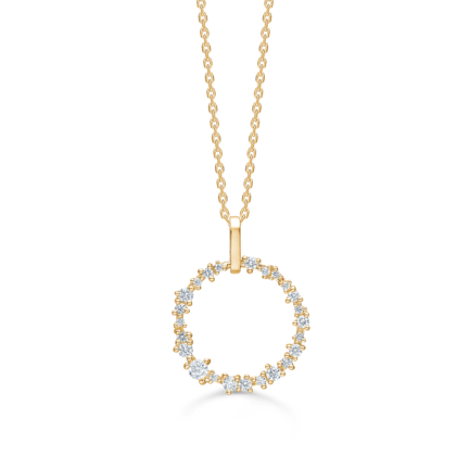 LUCIA pendant in 14 karat gold | Danish design by Mads Z