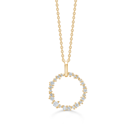 LUCIA vedhæng i 14 katat guld | Mads Z