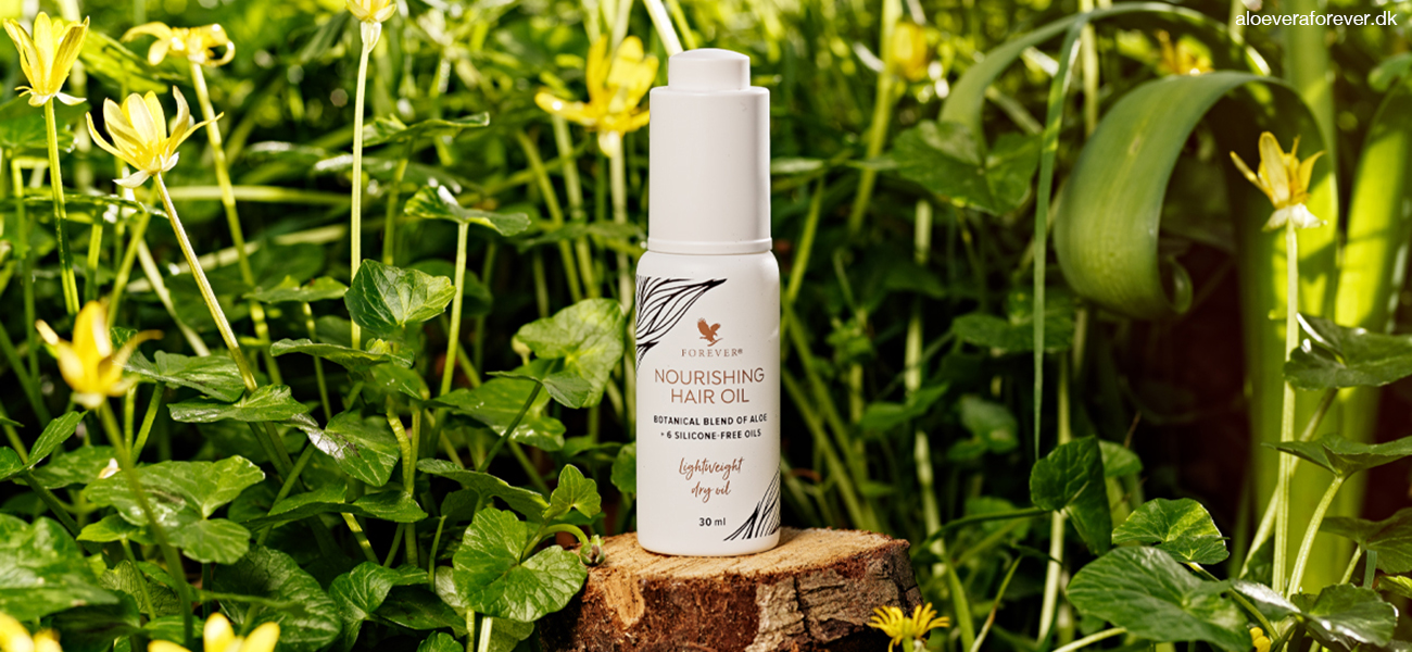 Forever Nourishing Hair Oil hårolie med Aloe vera