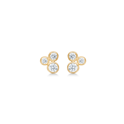 KIKI earrings in 8 karat gold | Danish design by Mads Z