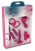 Sweet Smile Couple’s Toy Set – pakke med 7 forskellige stykker sexlegetøj til par.