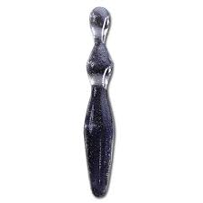 Crystal Lover dildo 21 cm Ø 2,5–3,5 cm – gennemsigtigt sexlegetøj i elegant design