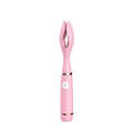 Pink couple vibrator i silikone – genopladelig sexlegetøj til par