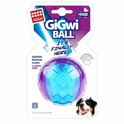 GiGwi Ball Ø7cm | Flydende bold med lyd | i emballage