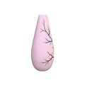 lyserød vase