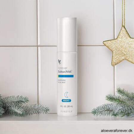 Forever Bakuchiol - plantebaseret alternativ til retinol. Julegaveide fra Forever Living.