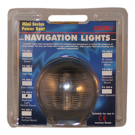 Navigationslys Lalizas motorbåd