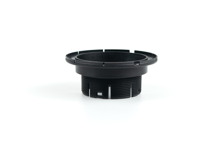 Ø75 mm varmerør flange sort