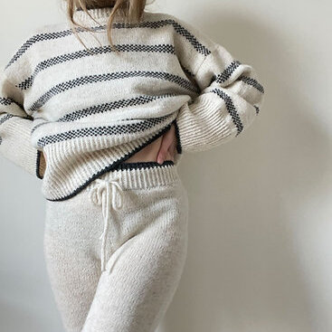 strikkeopskrift nord knitpants rimmen design filcolana saga alva alapca