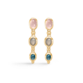 FLORENTINA earrings in 14 karat gold | Danish design by Mads Z