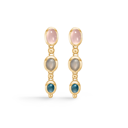 FLORENTINA earrings in 14 karat gold | Danish design by Mads Z