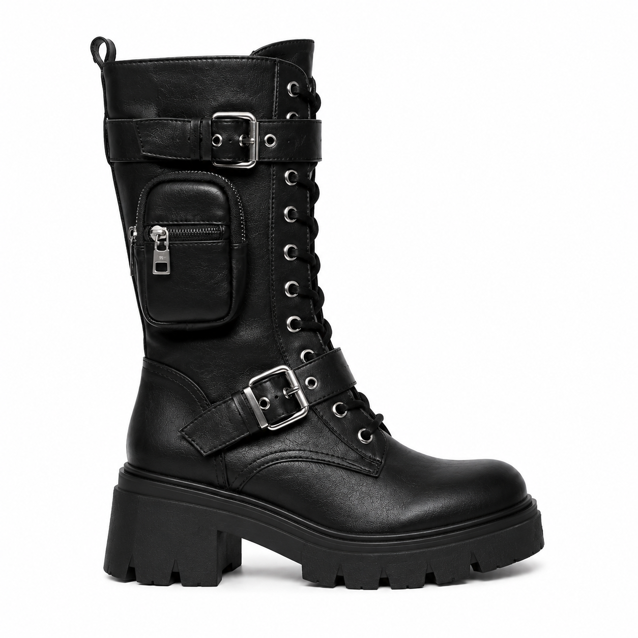 Titan Buckle Tall Boot - 36