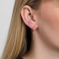 Marena earrings in gold plated silver - studio.z