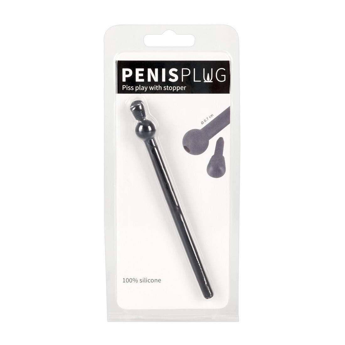 PenisPlug - Piss Play With Stopper Ø 10mm