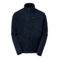 South West Ames navy fleecejakke. Kan bæres separat eller fastgøres til Ames-skaljakken. Tre lynlåslommer og udskiftelige lynlåstrækkere. Hovedstof: 100% polyester.