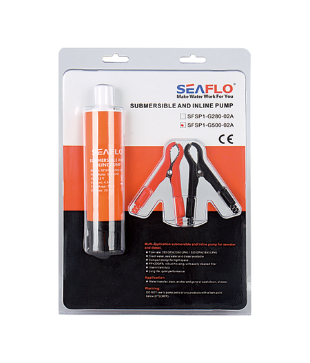 SEAFLO inline bilge pump 12V