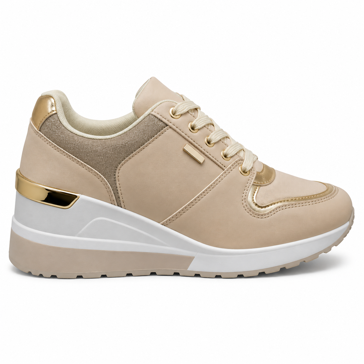 Luxe Wedge Sneaker - 40