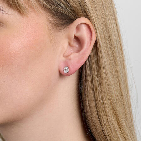 Solara øreringe i sølv - studio.z