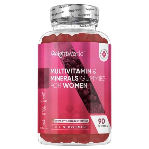 Multivitamin-vingummi til kvinder 90 stk