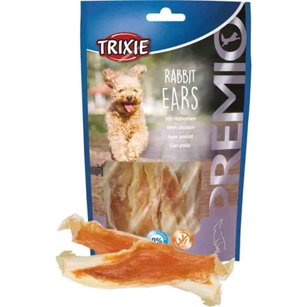 Trixie Premio Kaninører Med Kylling | 80 Gram