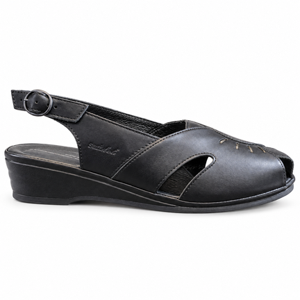 SaniLet Læder Dame Sandal