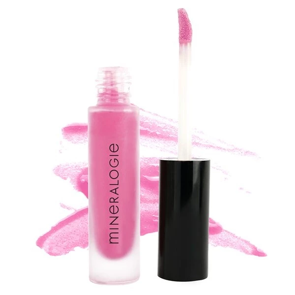 Mineralogie, Lip Gloss, Fv. Pink Sequin - Makeup, Gloss, Læbepleje, Bløde Læber