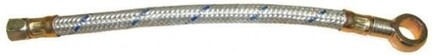 Fuel pipe - Flexible fuel hose with banjo eye  Fits: TEF20