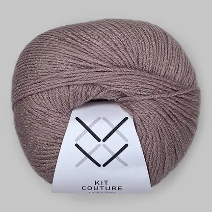 Garnnøgle Wool Cotton fra Kit Couture i farven beige