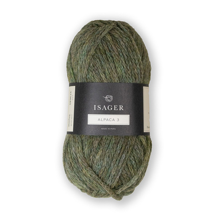 garnnoegle af maerket alpaca 3 fra isager i farven thyme