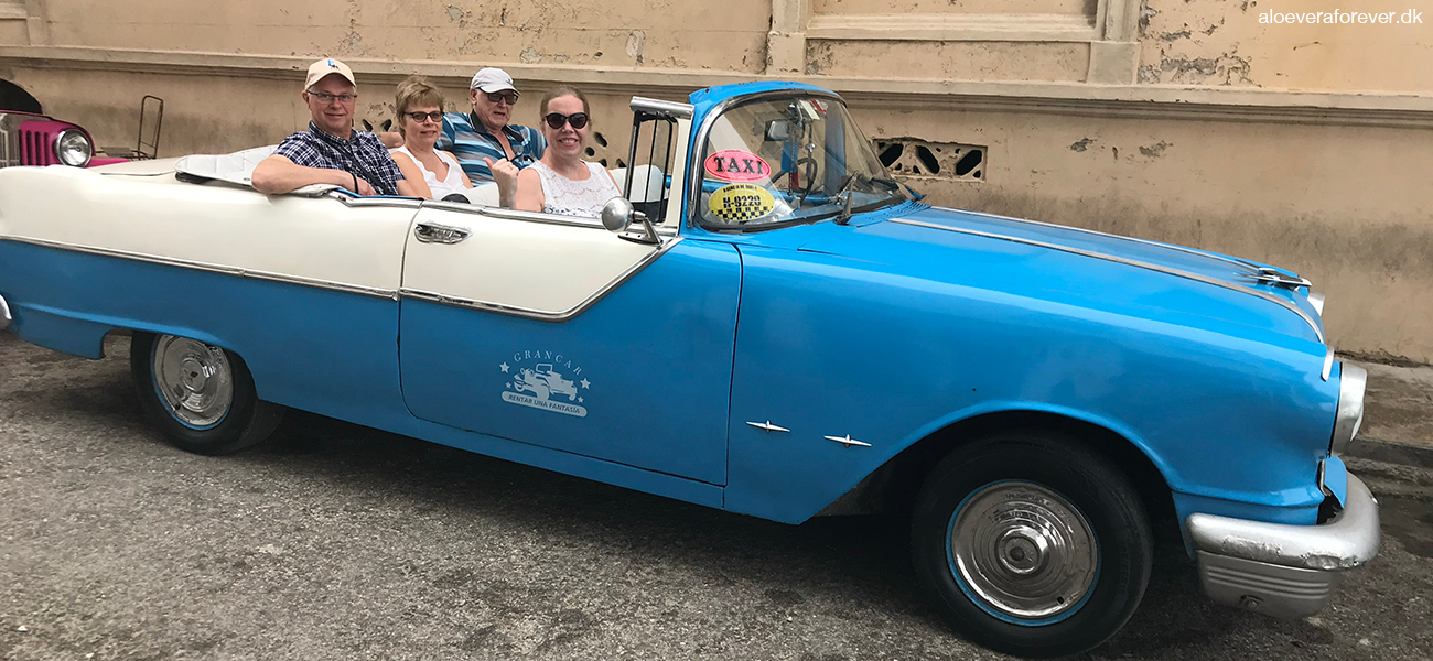 Amerikanerbil på Cuba rejsen