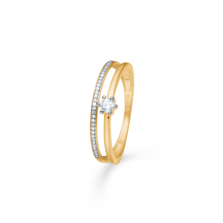 Midnight ring i 14 karat guld