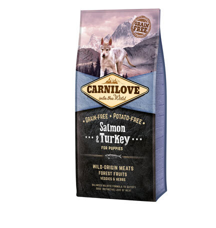 Carnilove salamon-Turkey puppy - 12kg