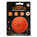 Dog Comets Stardust Bold - M, Ø6cm, Naturgummi, orange