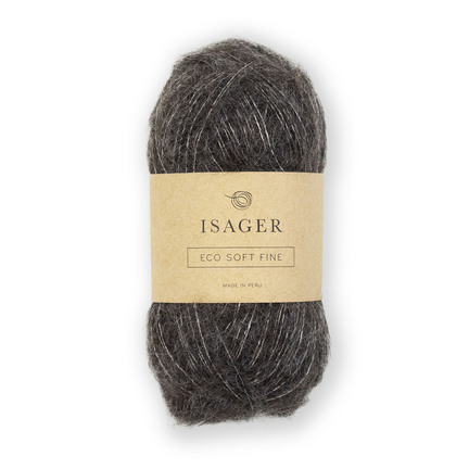 Isager Soft Fine farve E4s garn med Yak, alpaca og silke