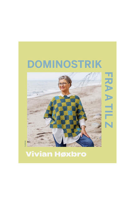 Forside til bogen Dominostrik fra A til Z af Vivian Høxbro