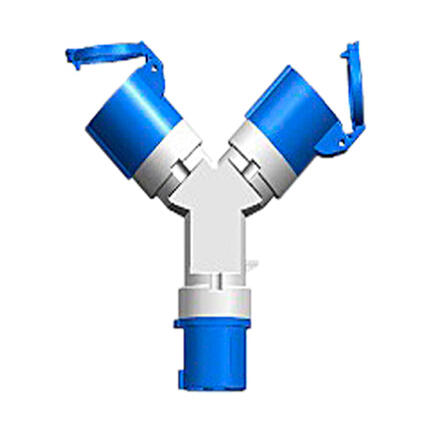 cee y adapter 16a han til 2 hun landstroem fordeler baad hos shop12volt