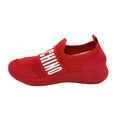 elastik sko rød schino