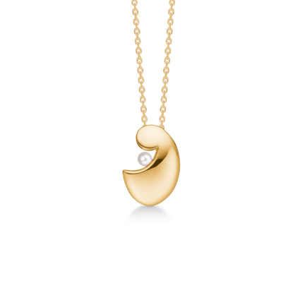 MOTHER / CHILD pendant in 14 karat gold | Danish design by Mads Z