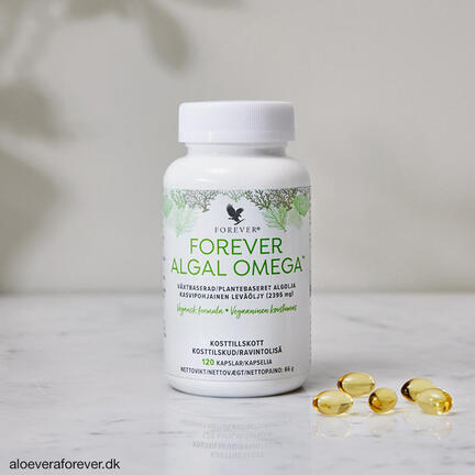 Forever Algal Omega - plantebaseret Omega-3 olie i kapselform
