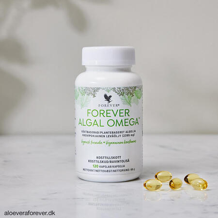 Forever Algal Omega - plantebaseret Omega-3 olie i kapselform
