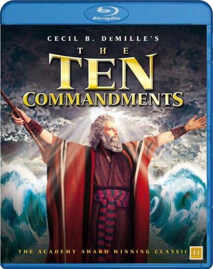 De Ti Bud, The Ten Commandments, Bluray