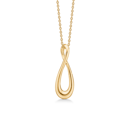 ENDLESS pendant in 14 karat gold | Danish design by Mads Z