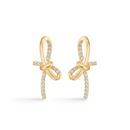 MISS BUTERFLY earrings in 14 karat gold | Danish design by Mads Z