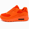 neon orange sneaker dame, neon sneakers, orange sneakers dame, sporty sneakers orange, sneakers med luftpude, luftsål sneaker dame, trendy sneakers neon, orange sko dame,